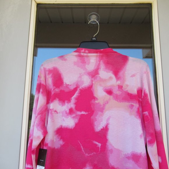 Relisted Nine West stretch tie dye print top size XXL - Picture 9 of 13